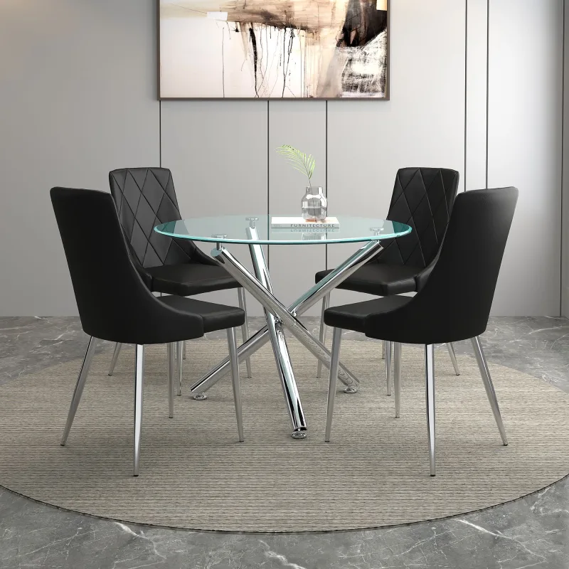 Dining Set Glass-039