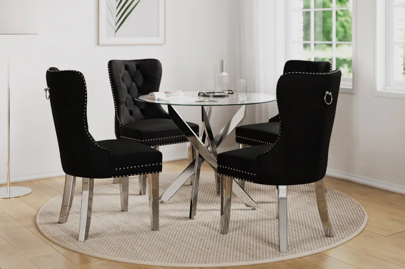 Dining Set Glass-117