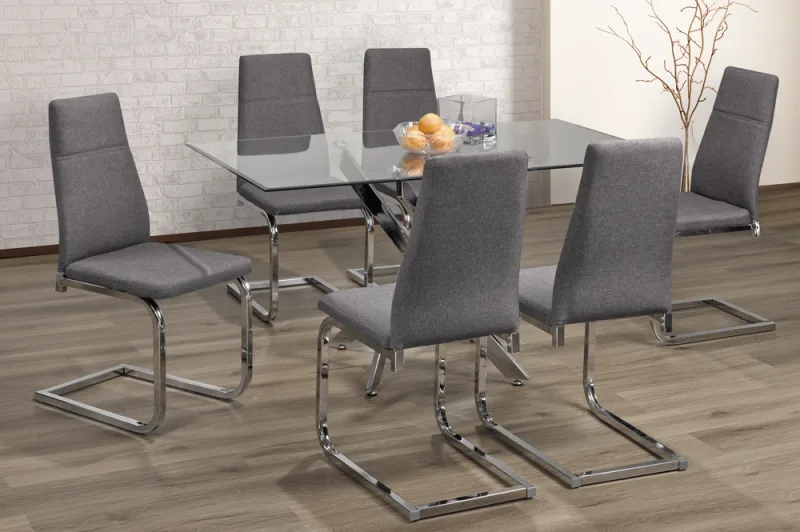 Dining Set Glass-125