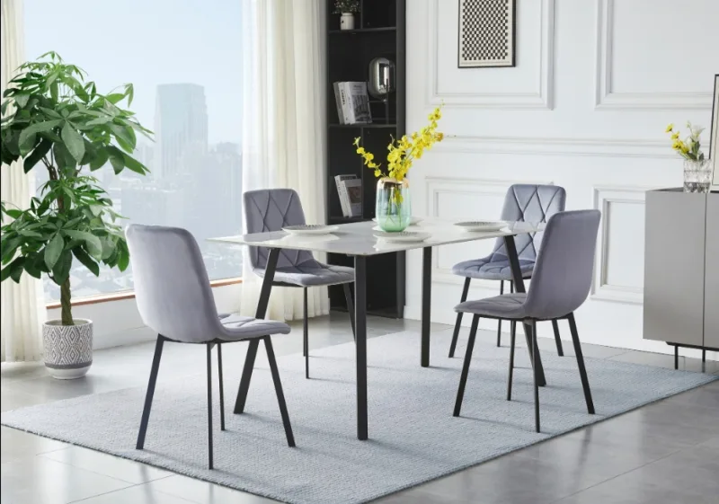 Dining Set Marble-129