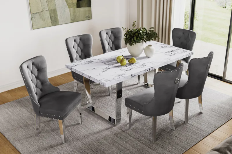 Dining Set Marble-101
