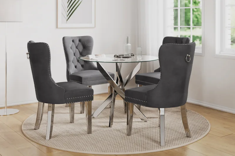Dining Set Glass-119