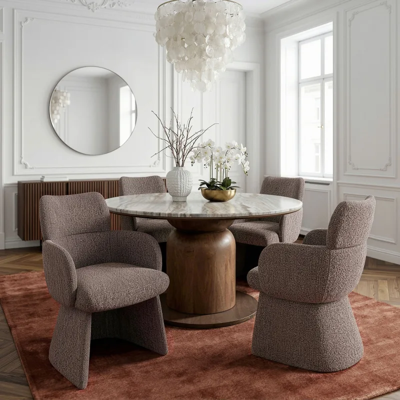 Dining Set Marble-022