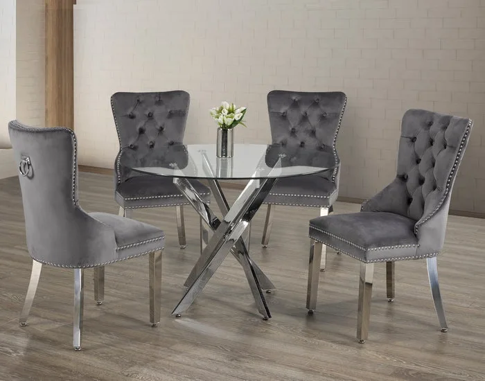 Dining Set Glass-064