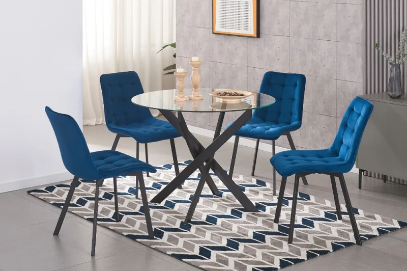 Dining Set Glass-123
