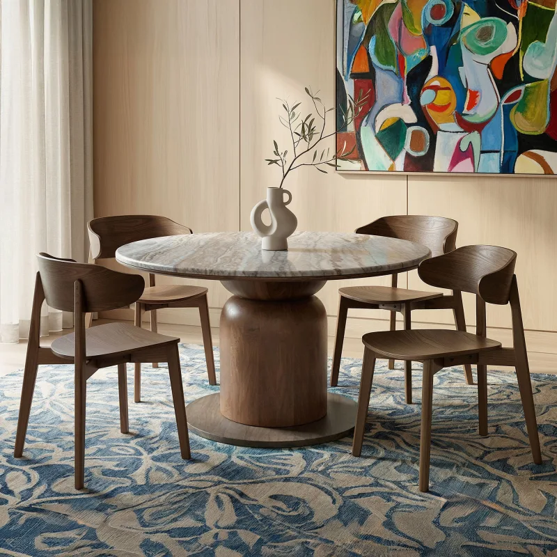 Dining Set Marble-021