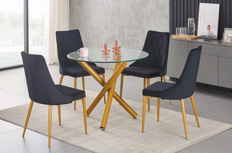 Dining Set Glass-142