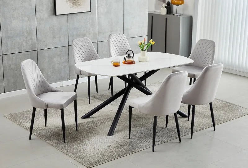 Dining Set Marble-052