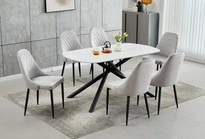 Dining Set Marble-052