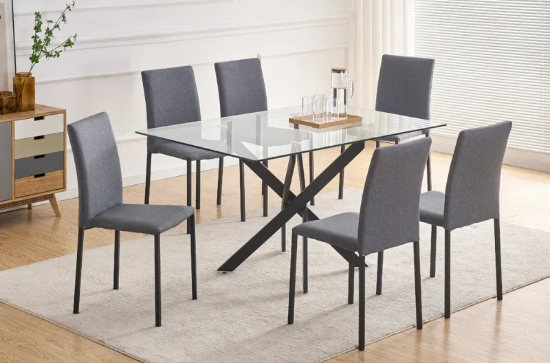 Dining Set Glass-137