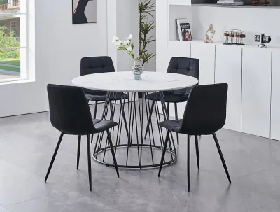 Dining Set Marble-066