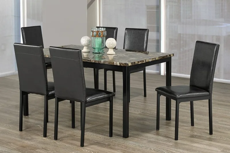 Dining Set Marble-078