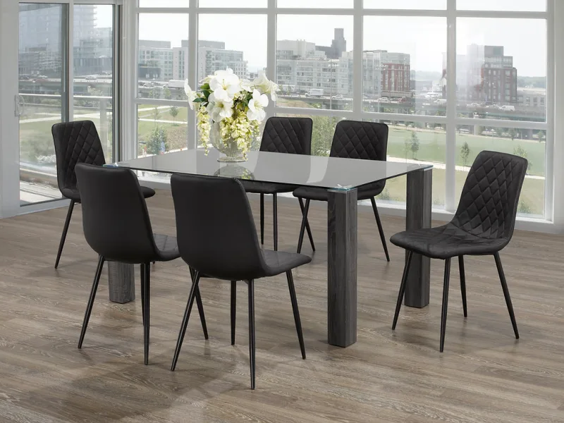 Dining Set Glass-093