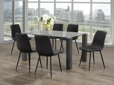 Dining Set Glass-093