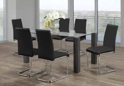 Dining Set Glass-095