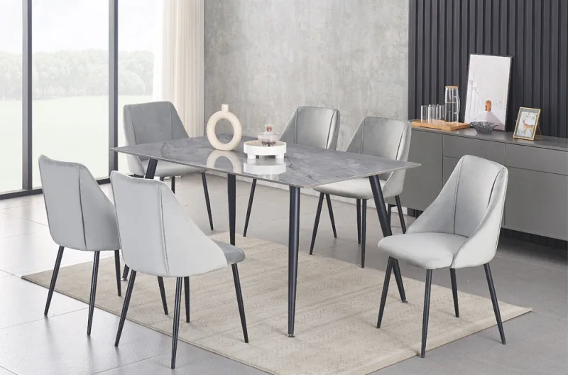 Dining Set Marble-119