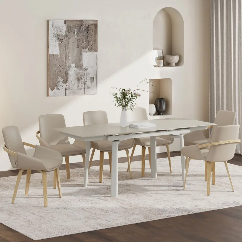 Dining Set Marble-012