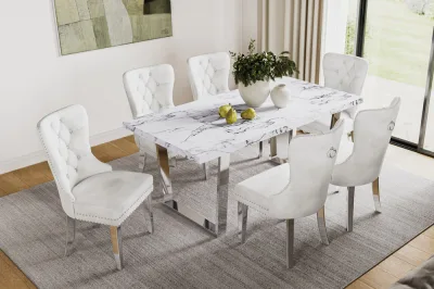 Dining Set Marble-102