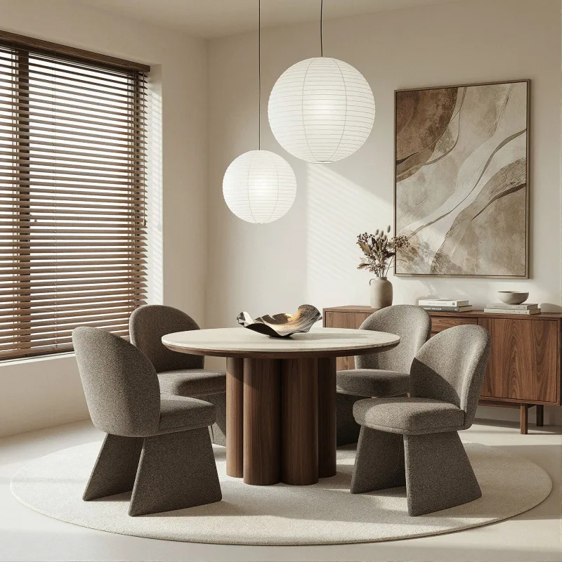 Dining Set Marble-026