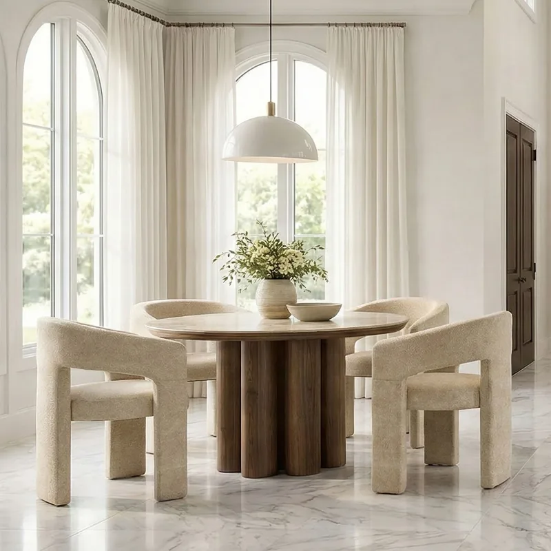 Dining Set Marble-024