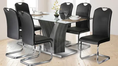 Dining Set Glass-022