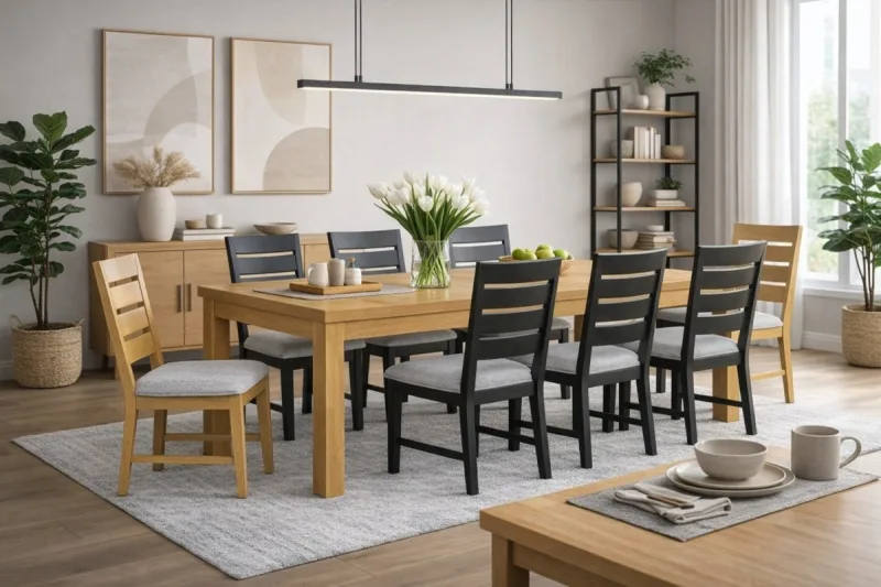 Dining Set Wooden-016