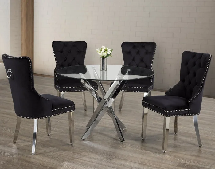 Dining Set Glass-065