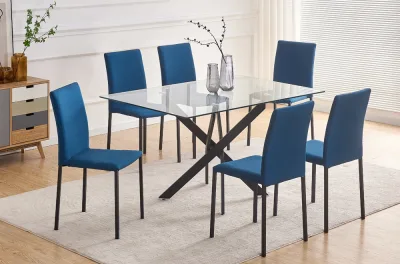 Dining Set Glass-136