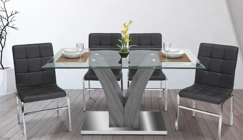 Dining Set Glass-015