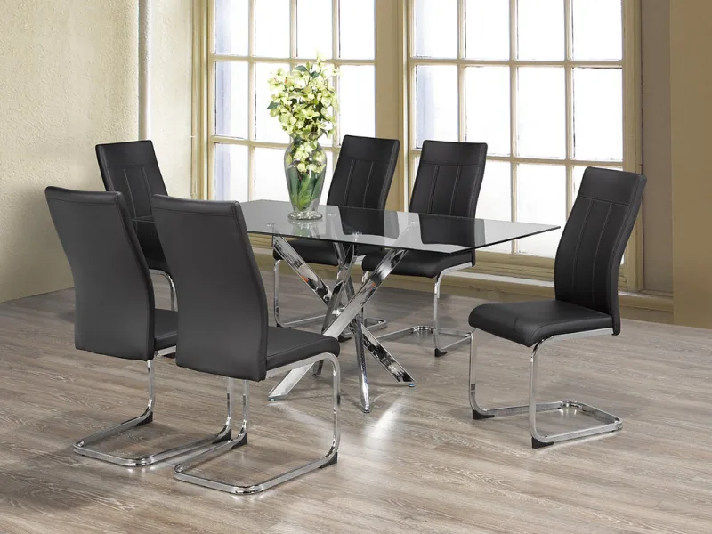 Dining Set Glass-090