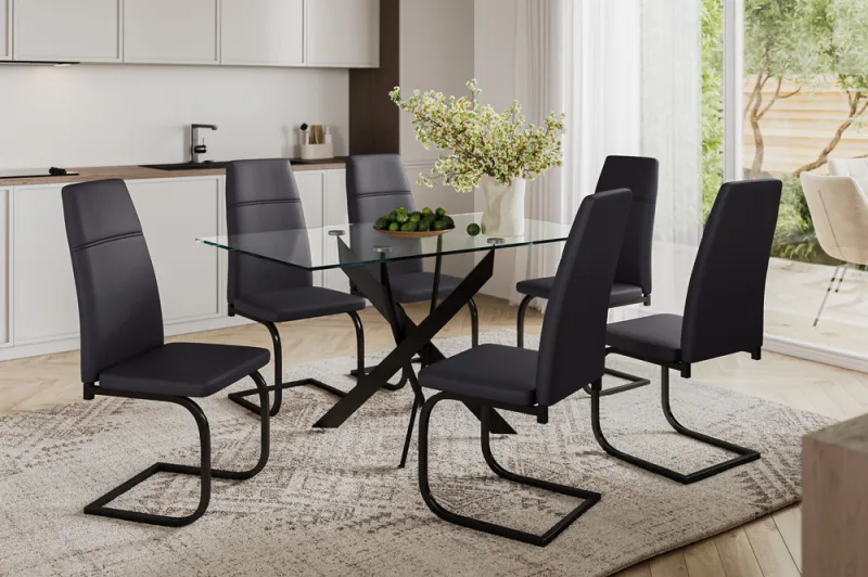 Dining set Glass-131