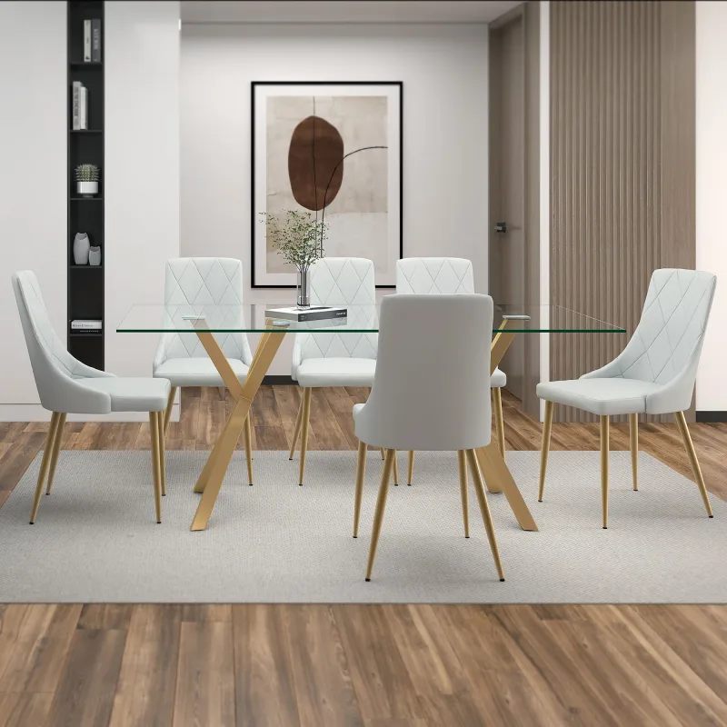 Dining Set Glass-043
