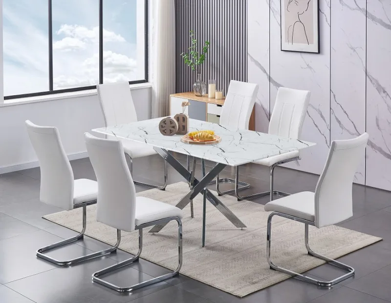 Dining Set Marble-044