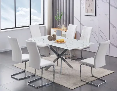 Dining Set Marble-044