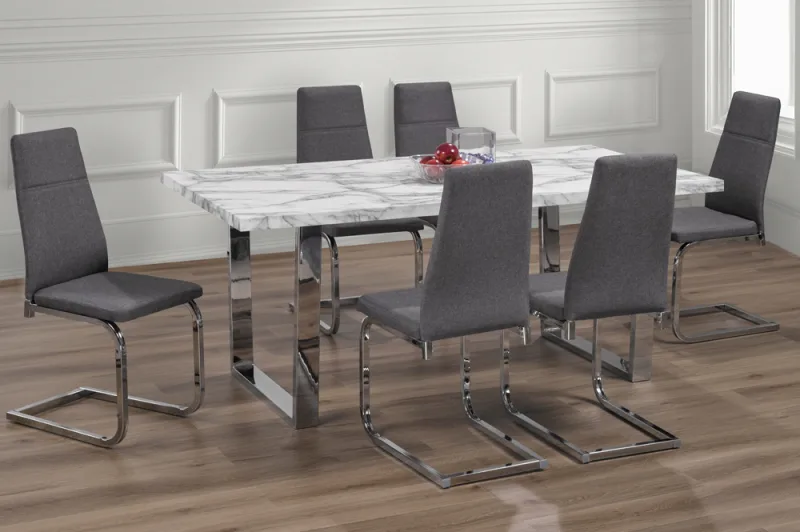 Dining Set Marble-098