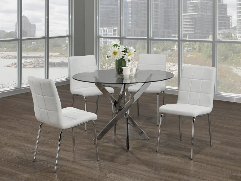 Dining Set Glass-069