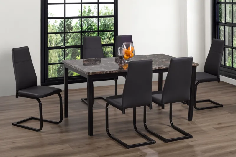 Dining Set Marble-079