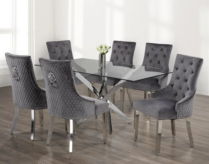 Dining Set Glass-075
