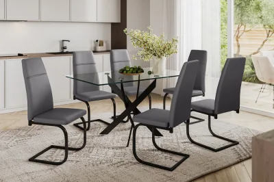 Dining Set Glass-132