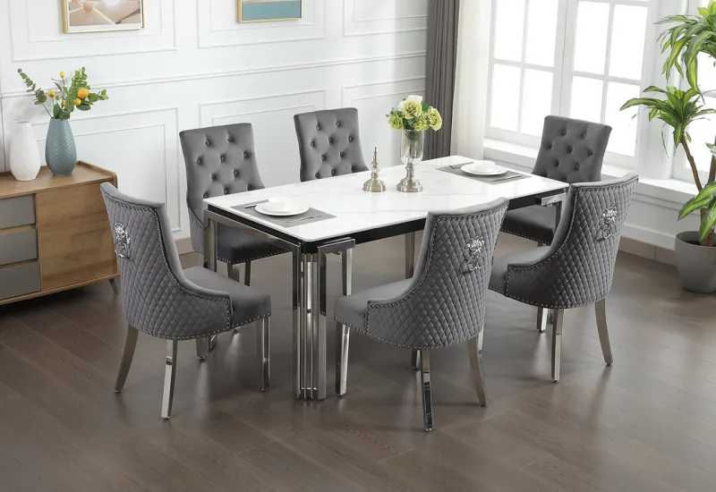 Dining Set Marble-038