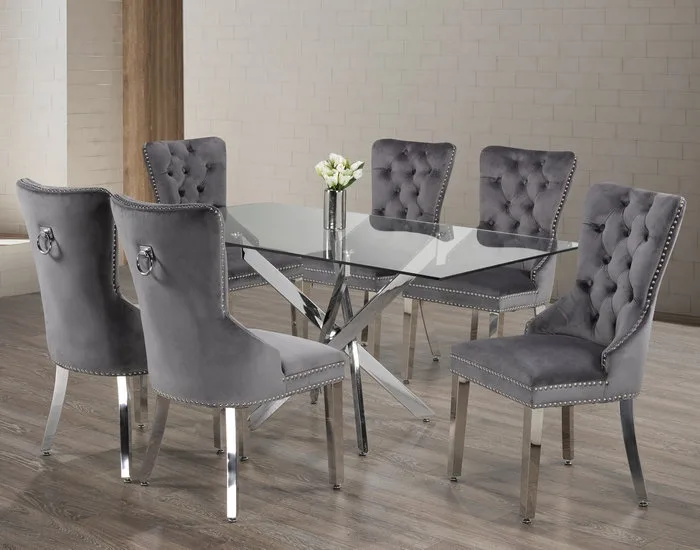 Dining Set Glass-079