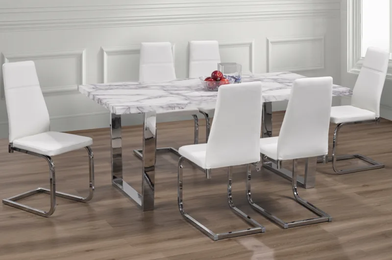 Dining Set Marble-099