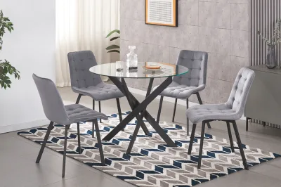 Dining set Glass-124