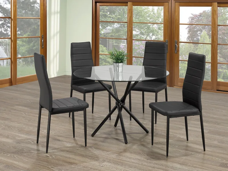Dining Set Glass-053