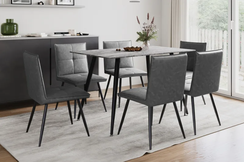 Dining Set Marble-117