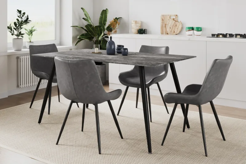 Dining Set Marble-114