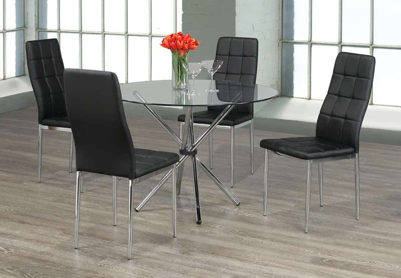 Dining Set Glass-057