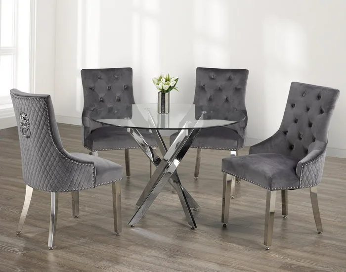Dining Set Glass-060