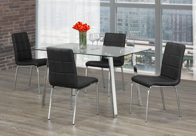 Dining Set Glass-100