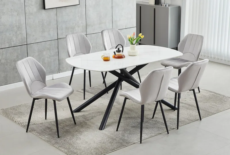 Dining Set Marble-054